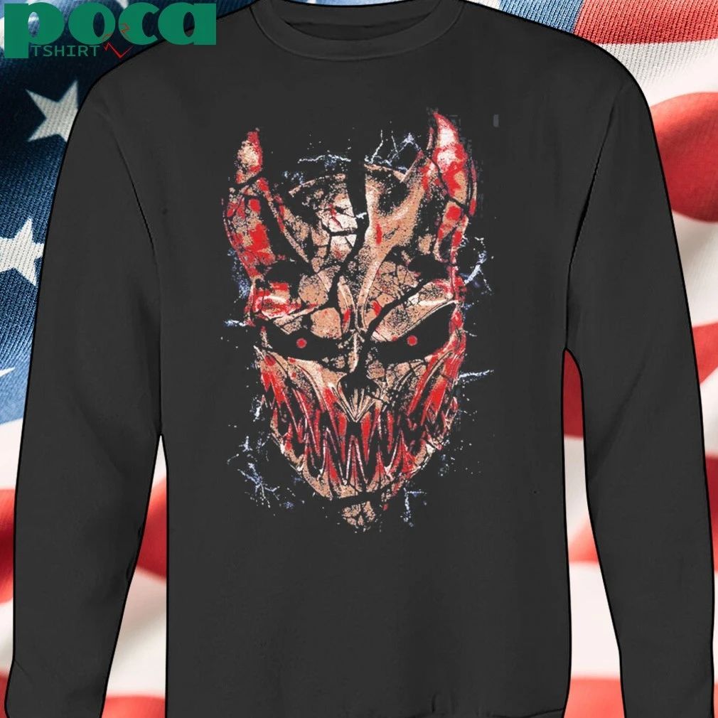 Blood4Blood Event Merch In Daytona Beach Florida On May 6 2026 Shattered Logo And Mask T-Shirt