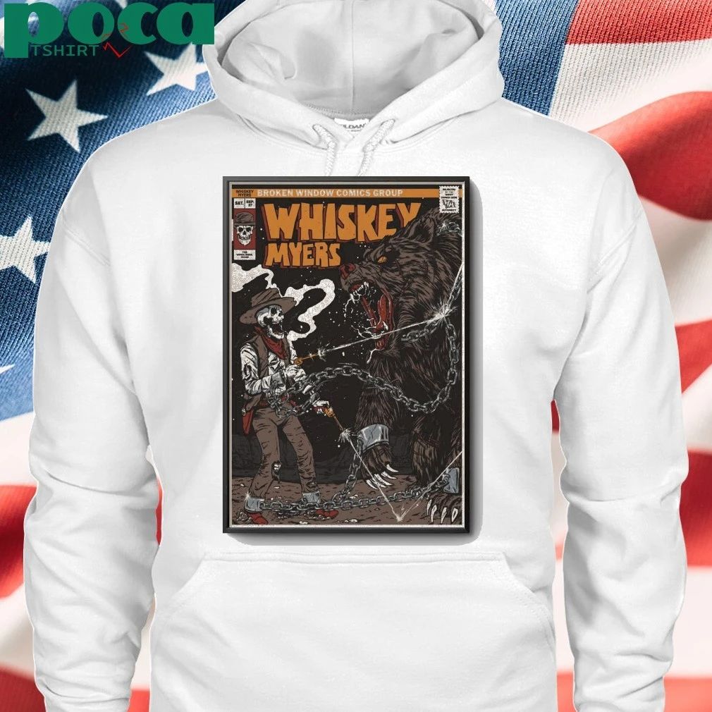 Whiskey Myers Sept 27 2025 In The Woodlands, TX Tour Poster shirt