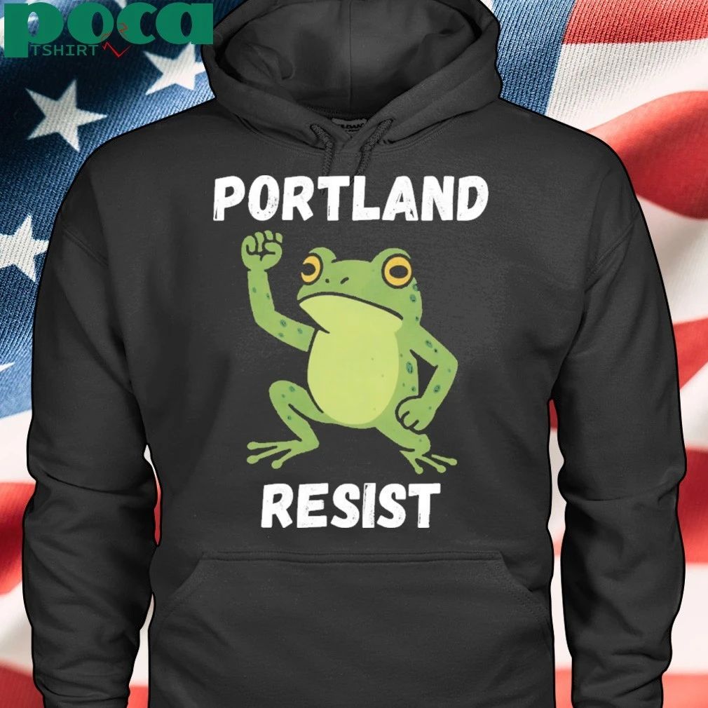 Portland Frog Stay Strong Portland Resist T-shirt