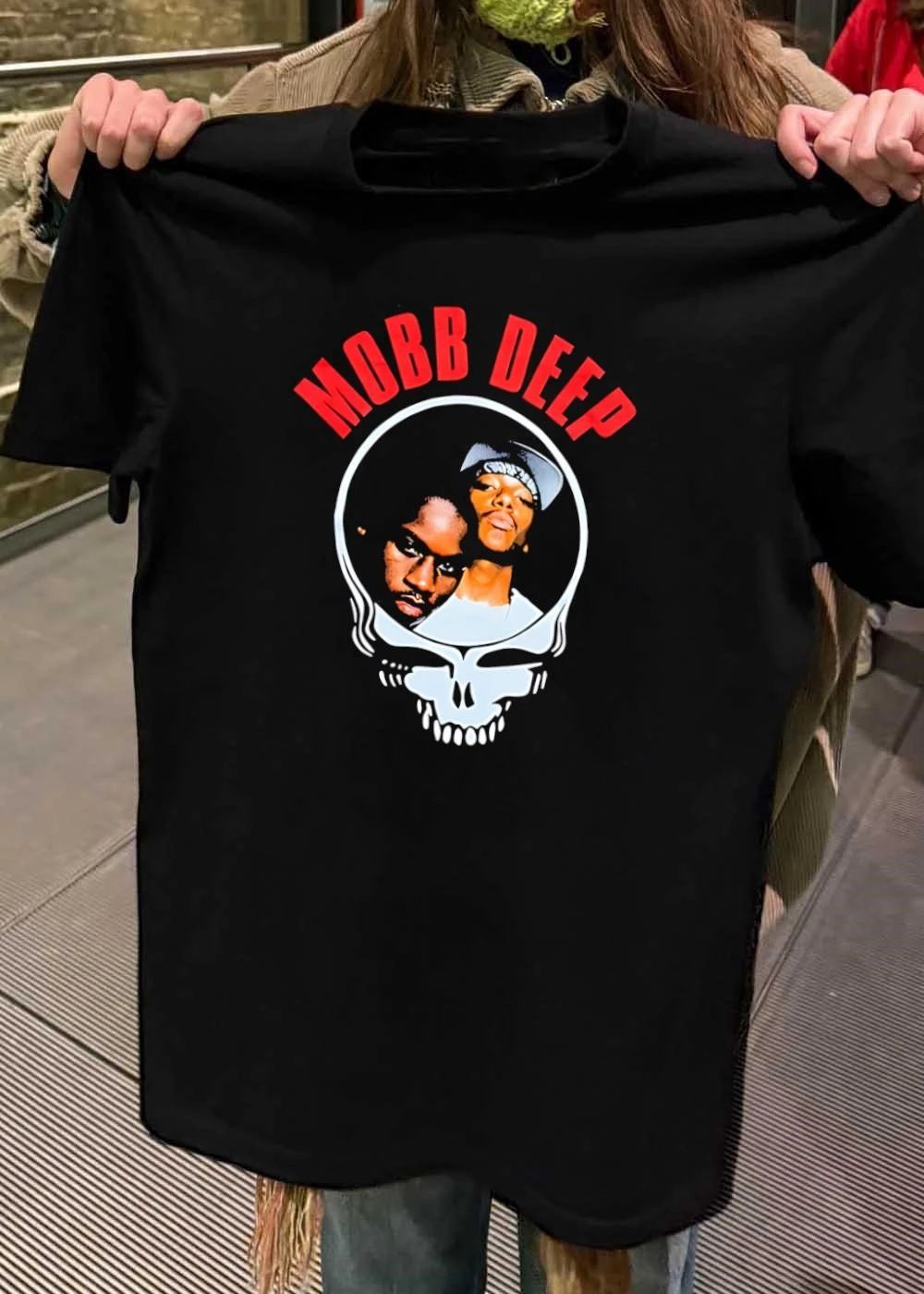 Mobb Deep Grateful Dead Steal Your Face Skull T-Shirt