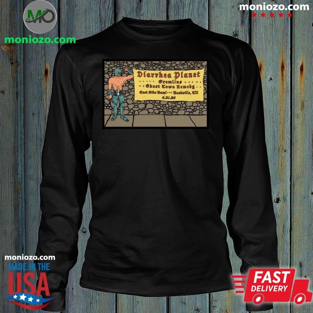 Original DIARRHEA PLANET Eastside Bowl In Nashville TN June 21 2026 Poster Shirt – Best Gift for Music Fans