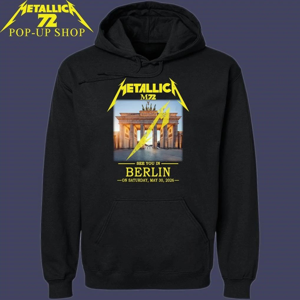 Metallica M72 See You In Berlin On Saturday May 30, 2026 T-Shirt