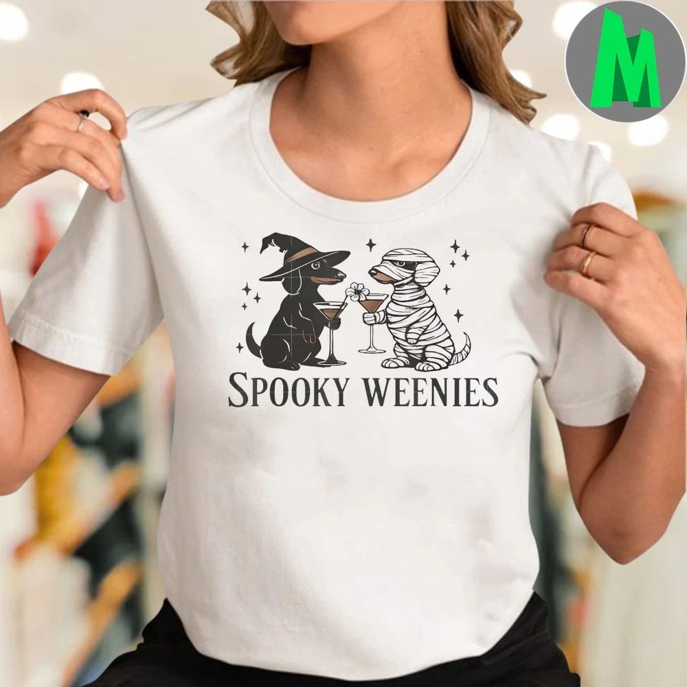 Spooky Weenies Halloween Dachshund Spooky Season Shirt