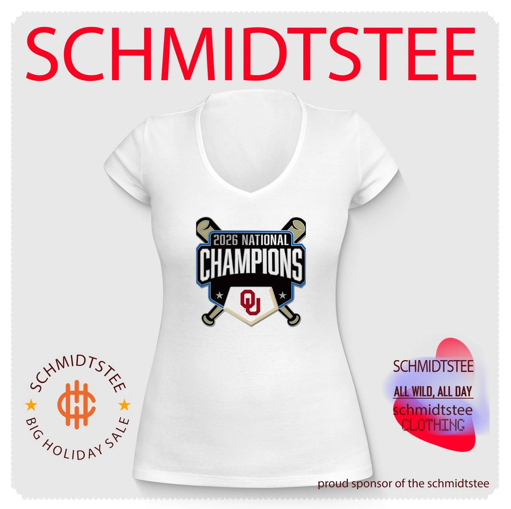 2026 Oklahoma Sooners National Champions logo shirt