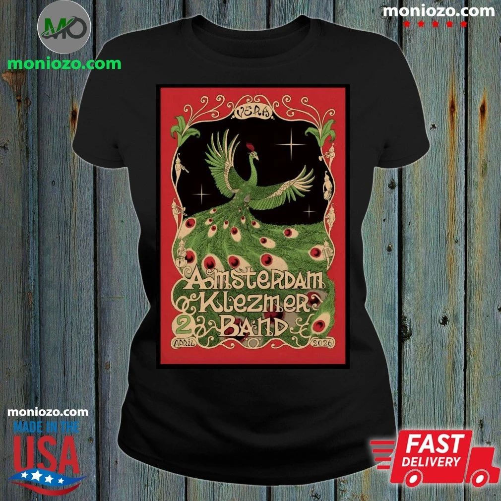 Amsterdam Klezmer Band Apr 2 2026 Vera Groningen NL Poster Shirt – Best Gift for Music Fans