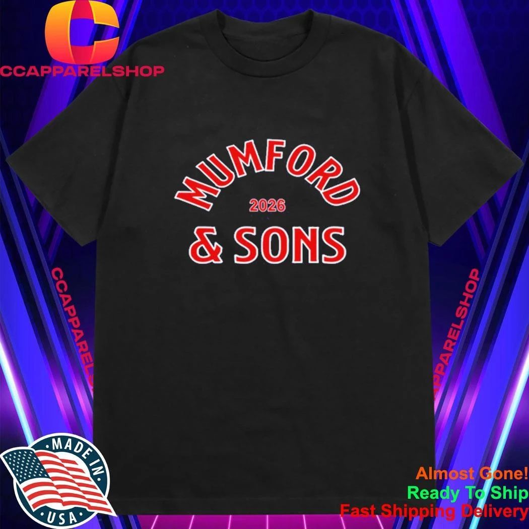 Mumford and Sons Fenway 2026 Shirt