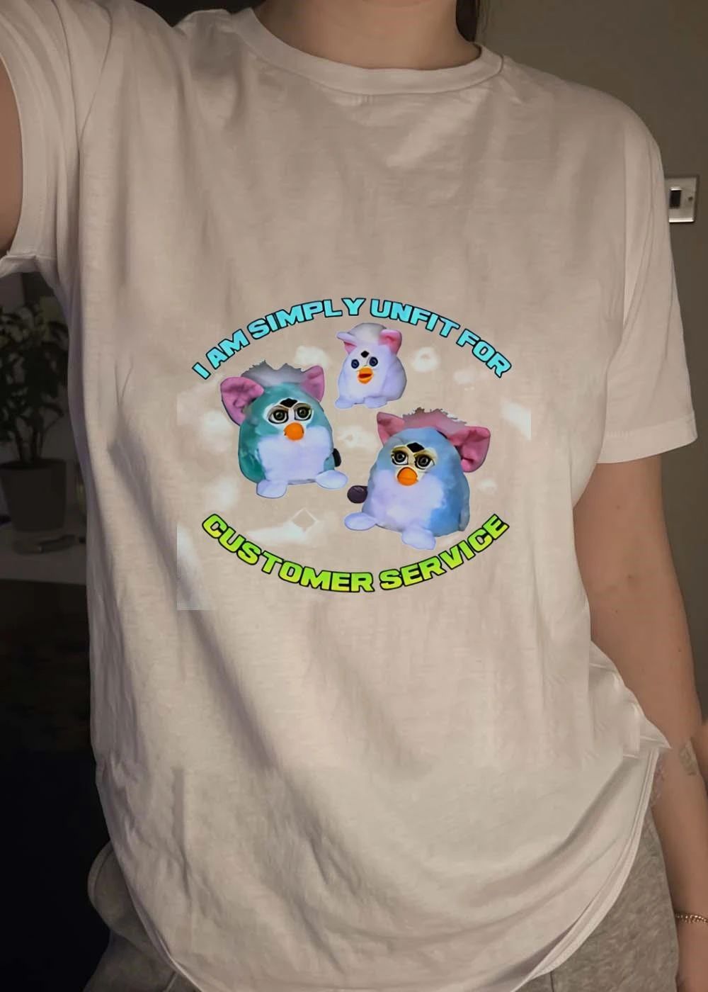 Unfit for Retail Furby Meme Shirt