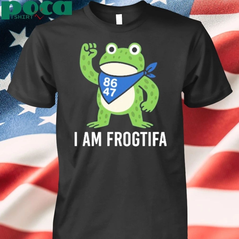Portland Frog – I AM FROGTIFA T-Shirt T-Shirt
