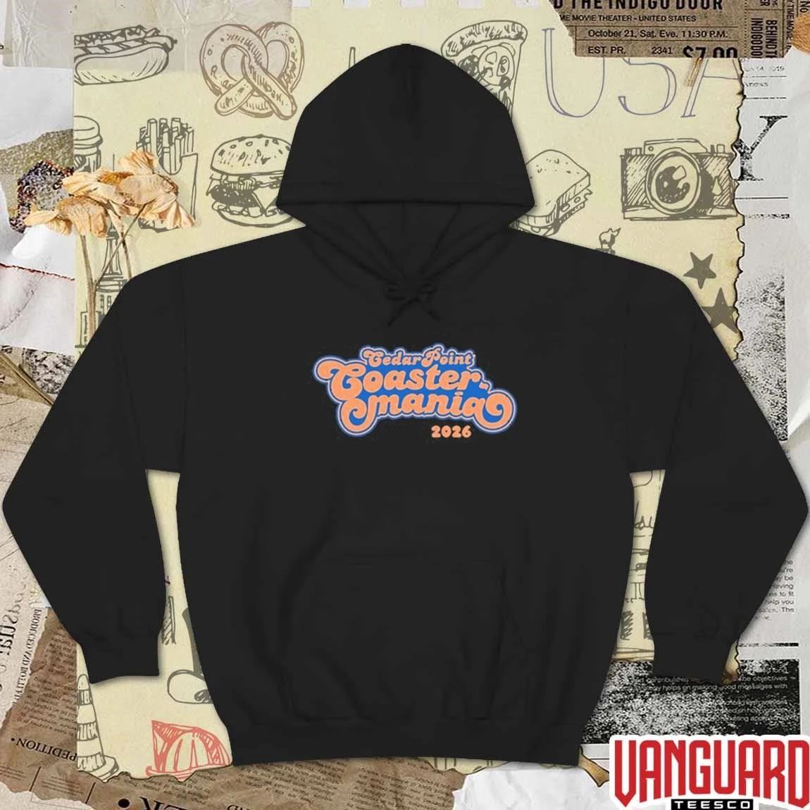 Cedar Point Coastermania 2026 t-shirt