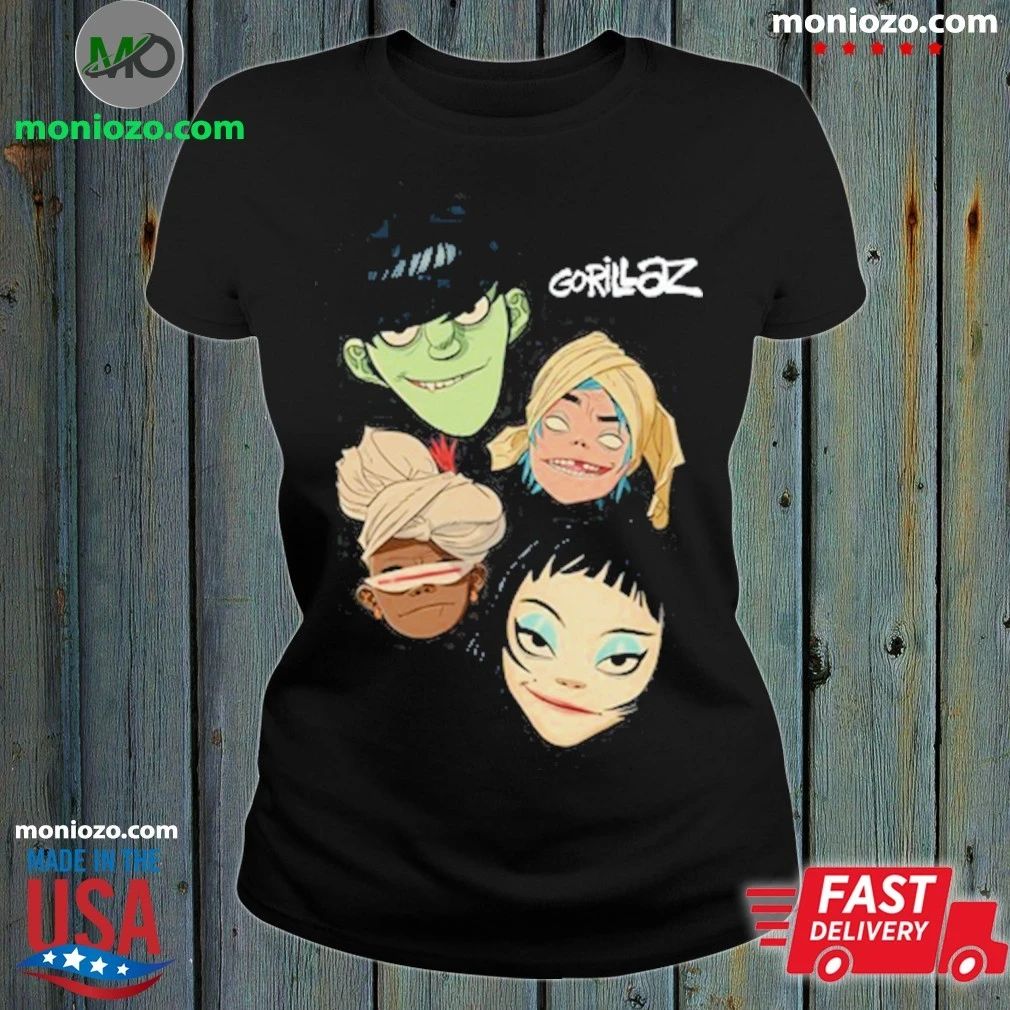 Original Gorillaz The Mountain Heads Shirt