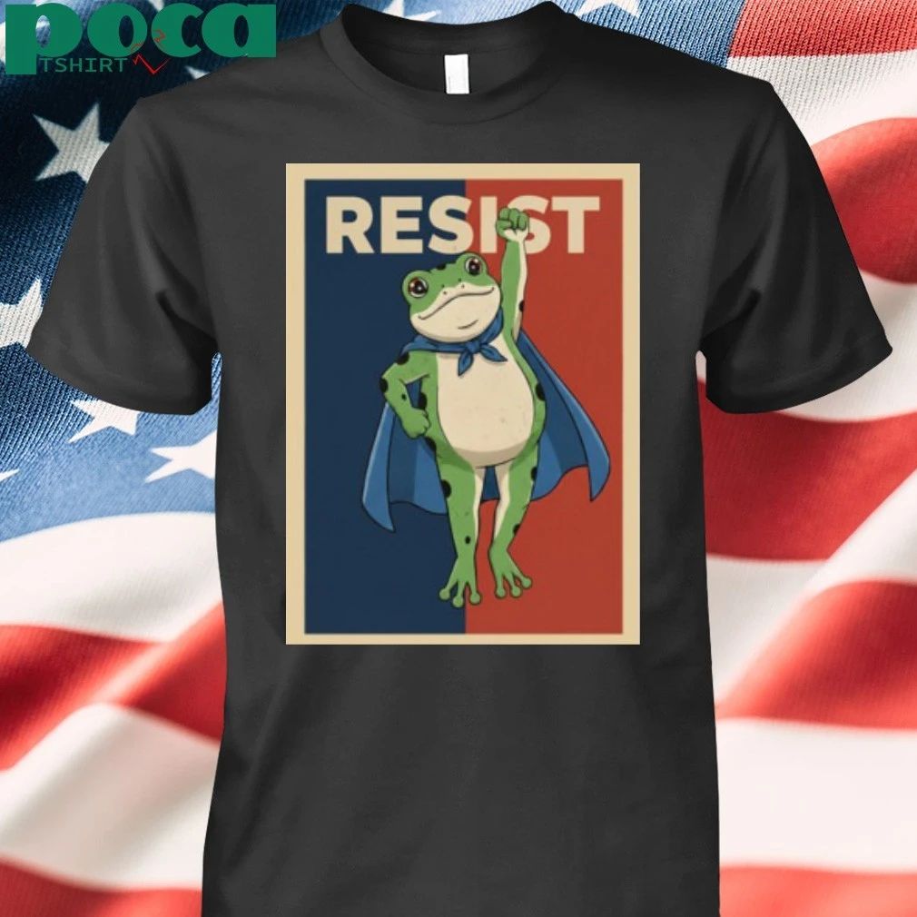 Rage Against The Machine Superhero Portland Frog T-shirt