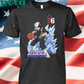 Hyperfly x NBA x My Hero Academia Todoroki Shoto Philadelphia 76ers shirt