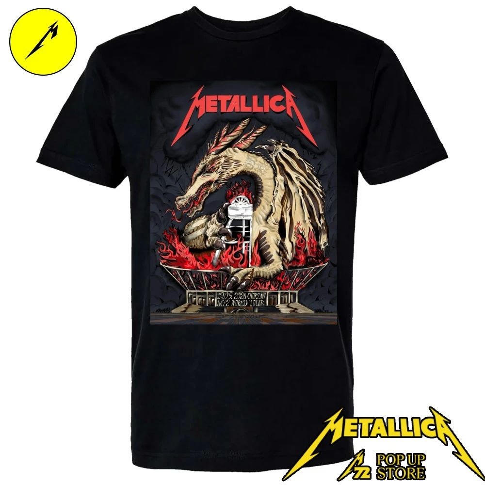 Metallica May 19, 2026 Chorzów M72 World Tour Shirt