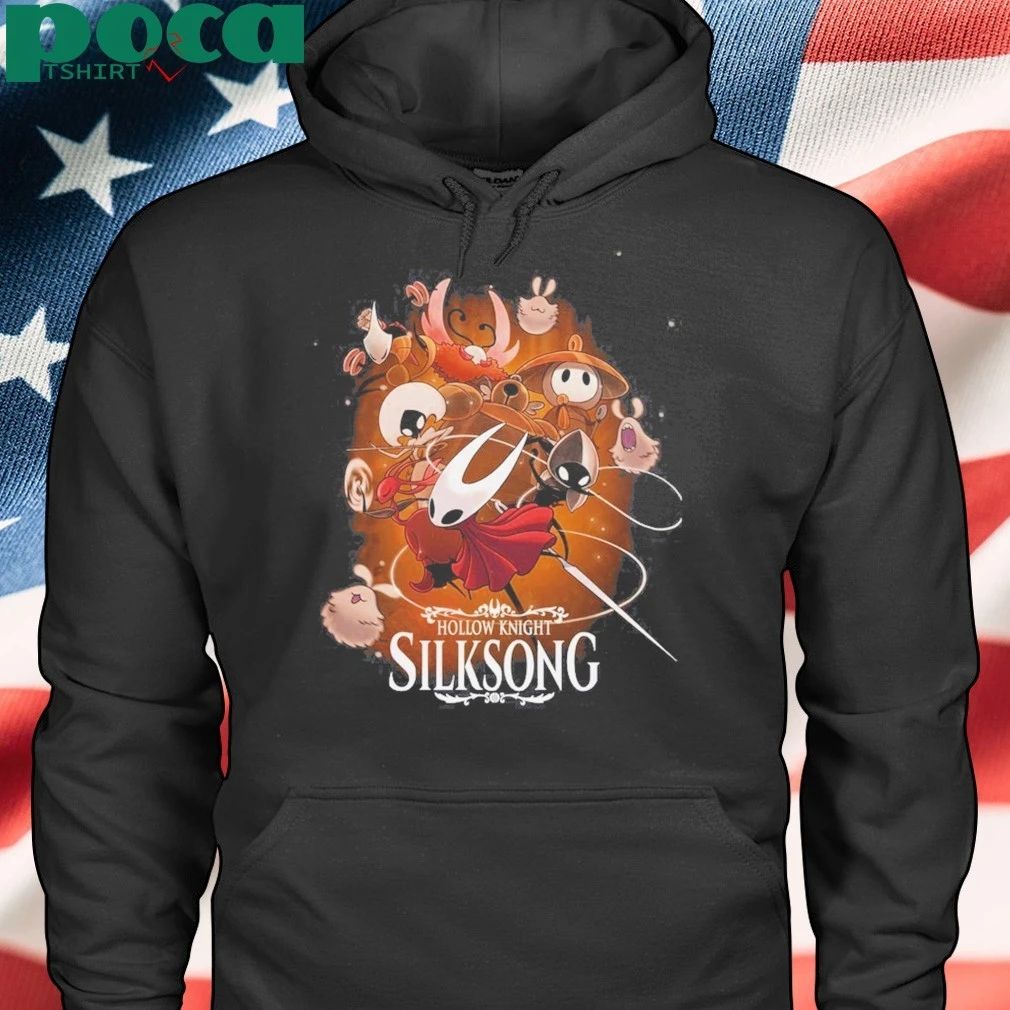 Hollow Knight Silksong All Characters Poster T-shirt