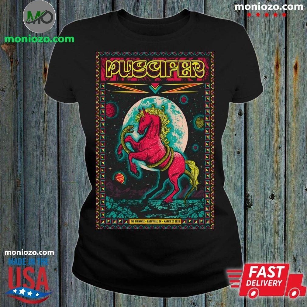 Puscifer The Pinnacle In Nashville TN Mar 27 2026 Poster T-Shirt