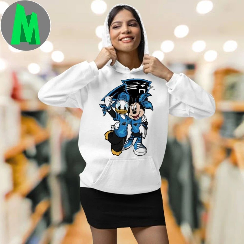 Daisy Minnie Carolina Panthers Logo 2025 Shirt