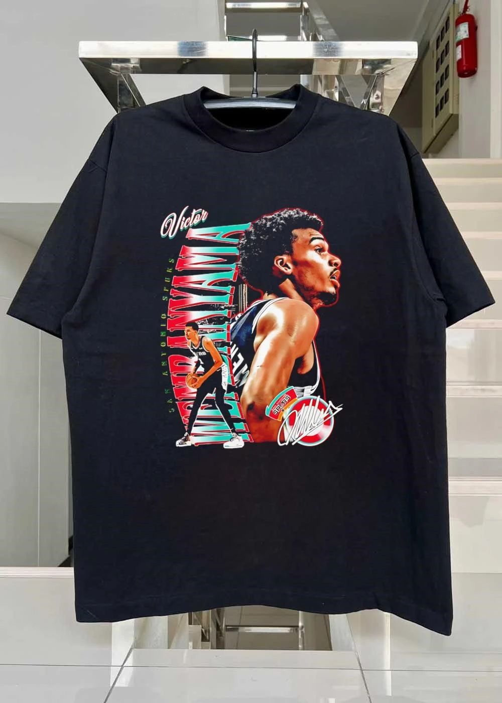 Victor Wembanyama San Antonio Spurs Basketball T-Shirt
