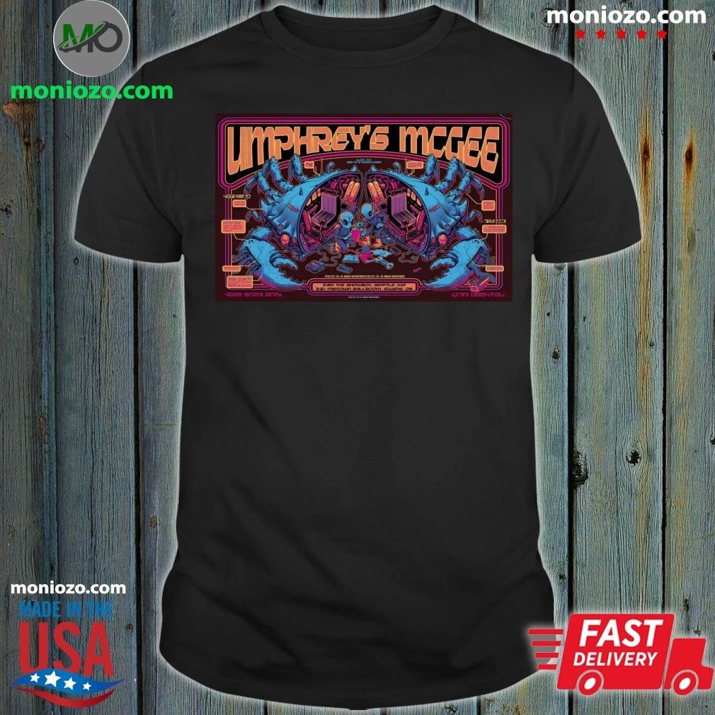 Umphrey’s McGee Eugene, OR Mar 21 2026 Poster Shirt