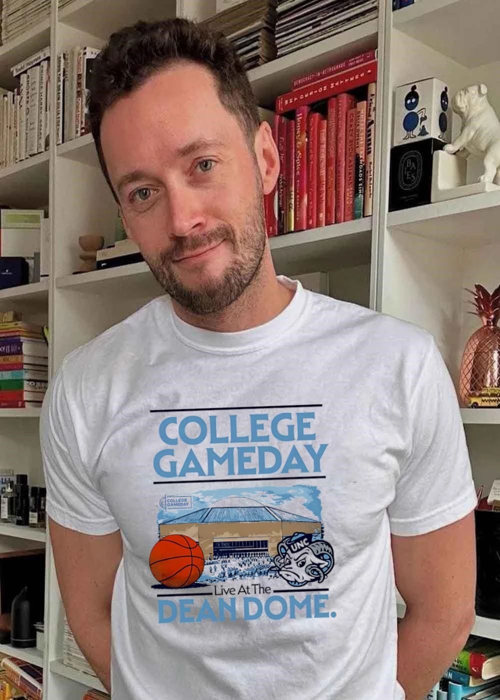 ESPN College Gameday Live at the Dean Dome North Carolina Tar Heels T-Shirt