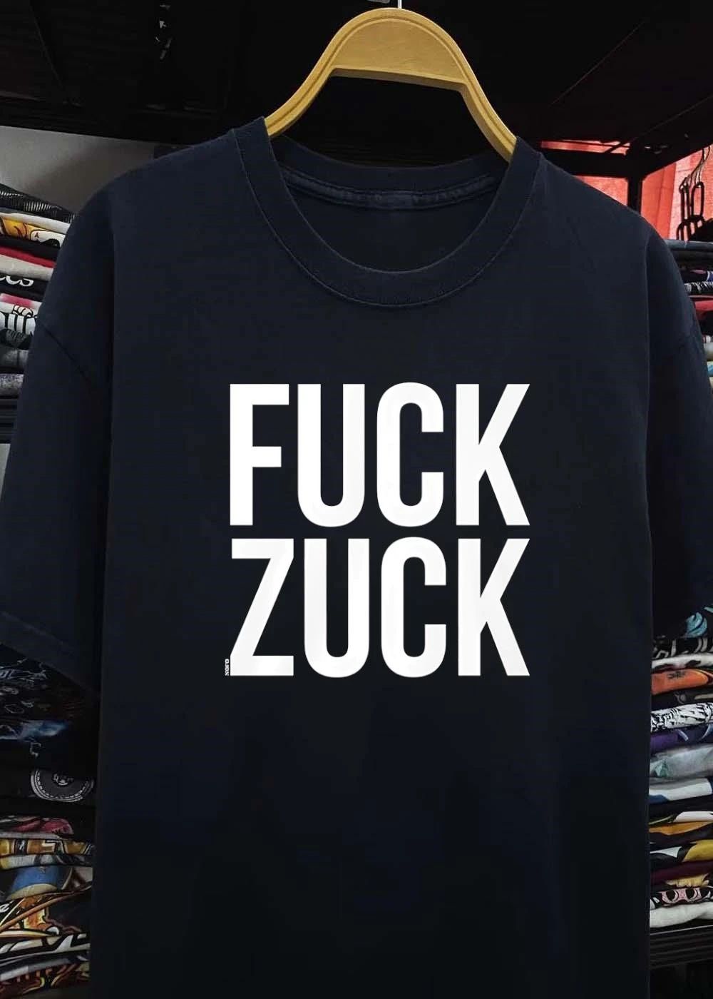 Fuck Zuck Quote Graphic T-Shirt
