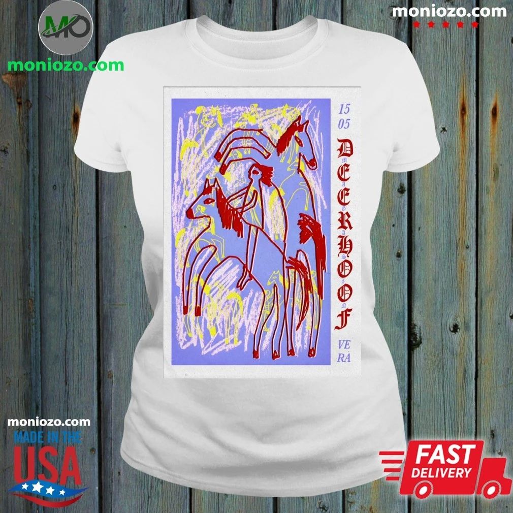 Original Deerhoof With Magasin Groningen Netherlands 5 15 2026 Poster Shirt