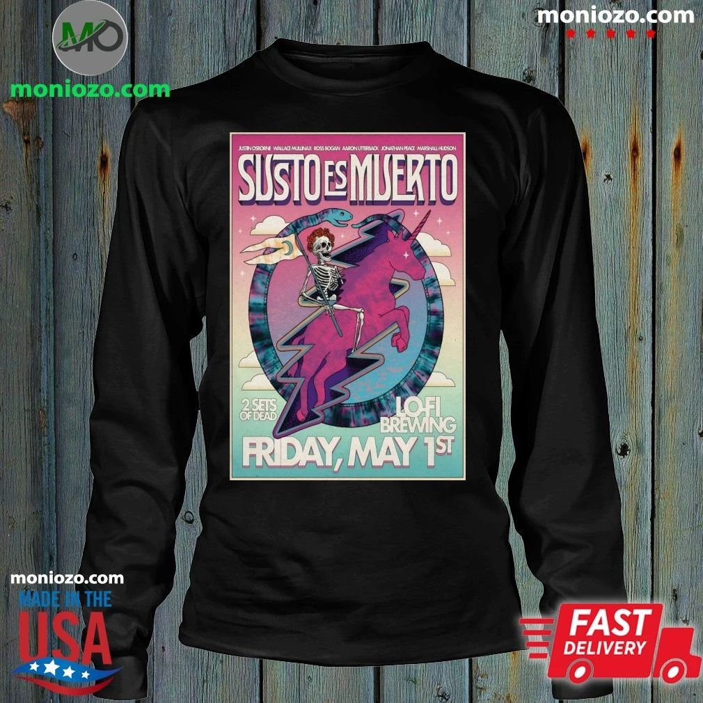 Original Susto Es Muerto May 1 2026 In Charleston SC Poster Shirt