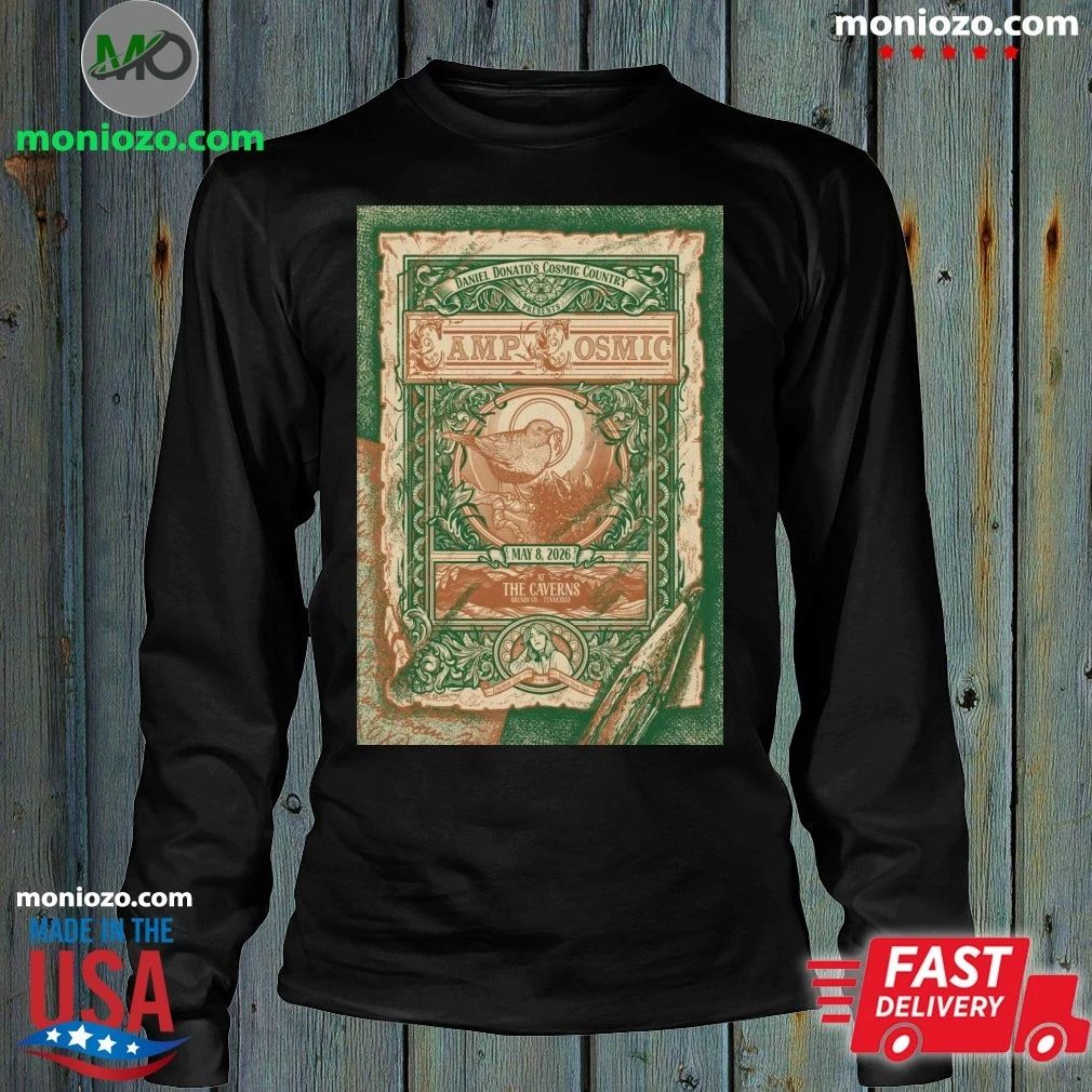 AMP Cosmic May 8 2026 The Caverns, Grundy County TN Poster Shirt