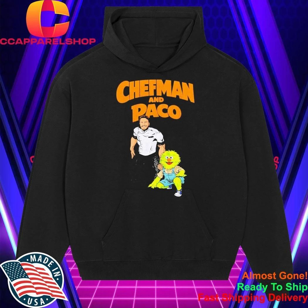 Chefman And Paco Cartoon Mascot Graphic Shirt