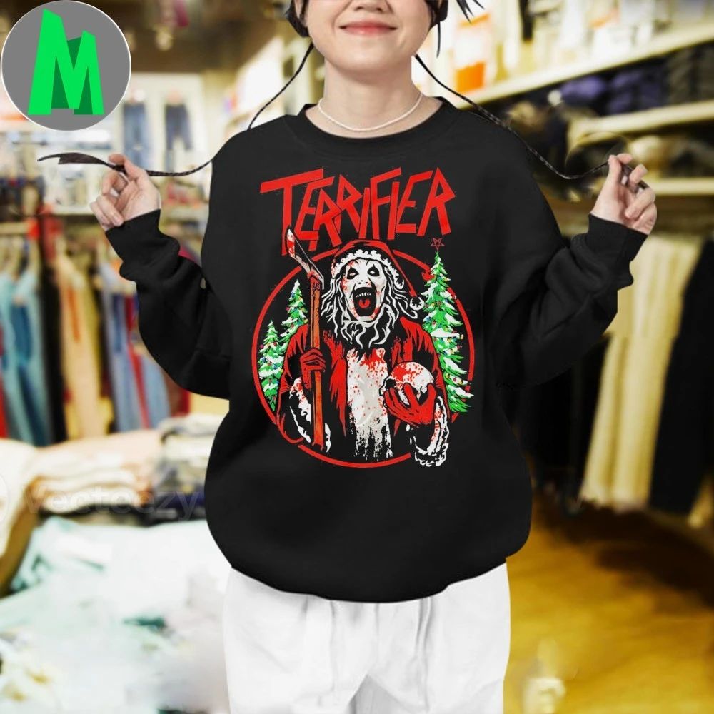 Terrifier 3 Art the Clown Santafier Shirt