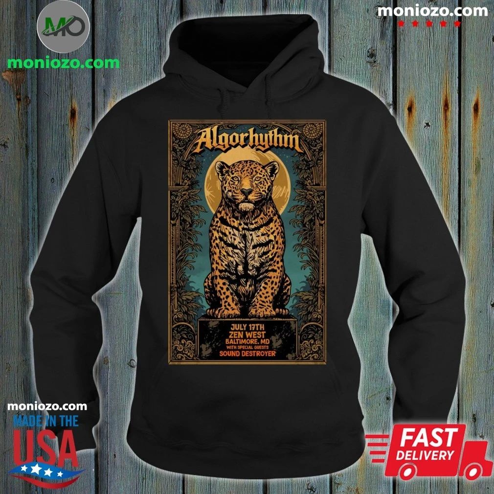 Poster Algorhythm At Sound Destroyer In Baltimore, MD On July 17, 2026 Shirt