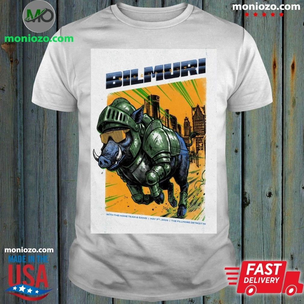 Bilmuri The Fillmore Detroit MI 5 3 2026 Poster Shirt