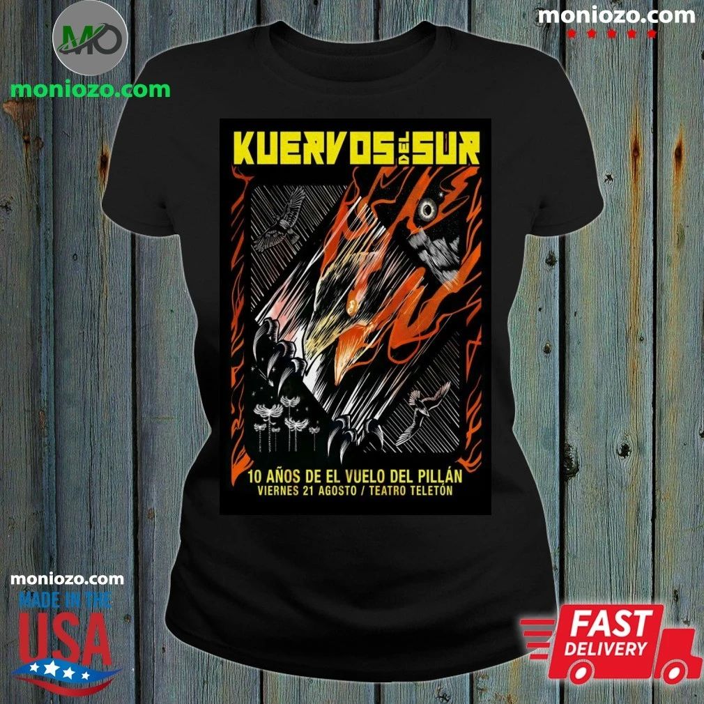 Kuervos Del Sur 8 21 2026 Santiago Chile Poster Shirt