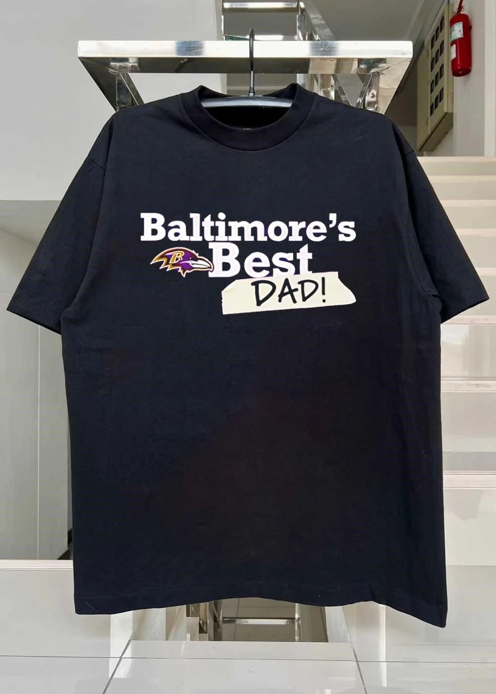Baltimore Ravens Fan Apparel Baltimore’s Best DAD shirt