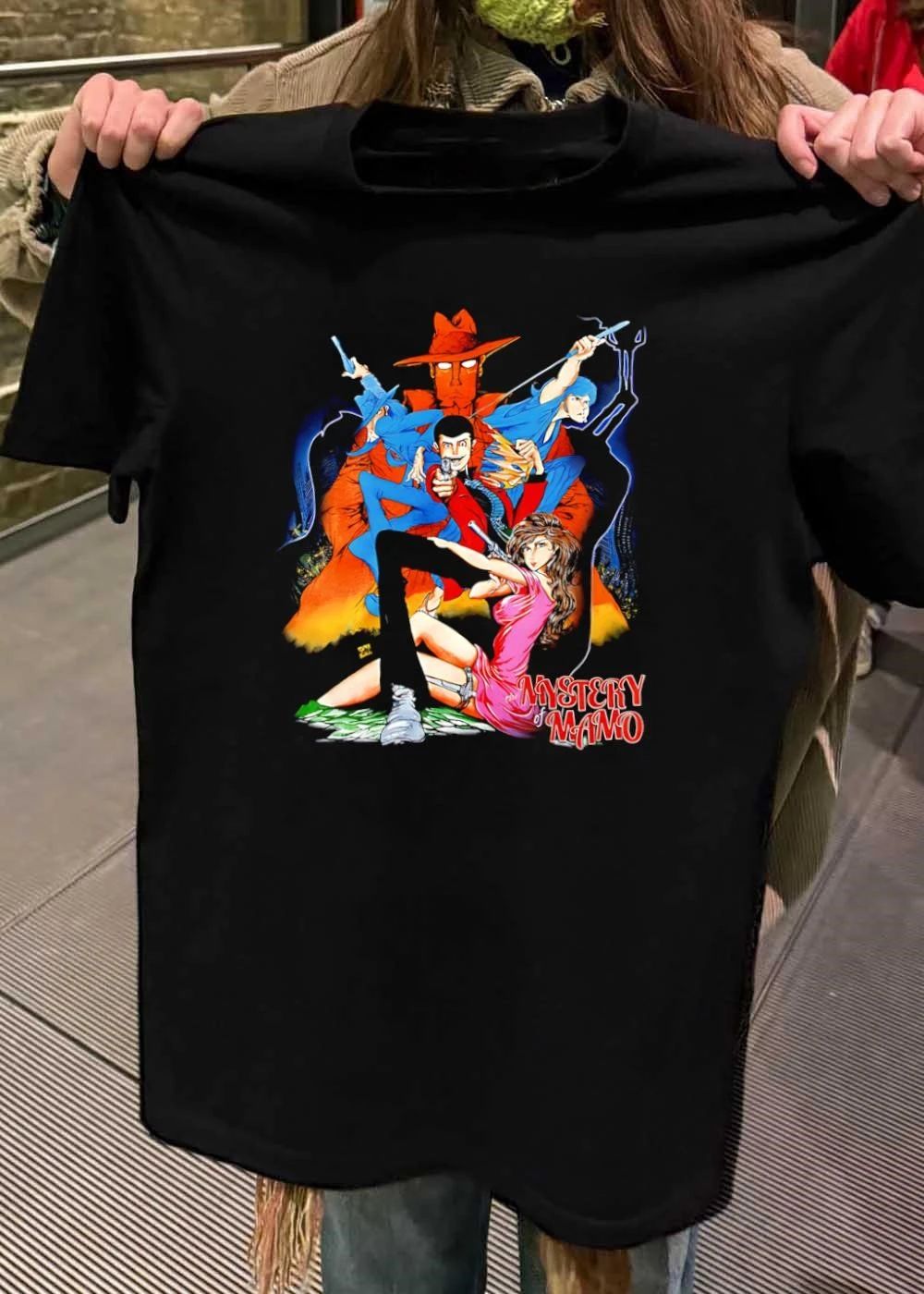Monkey Punch TME NTV The Mystery of Mamo Lupin III Cast Action T-Shirt