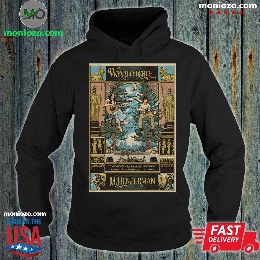 Waxahatchee And MJ Lenderman Apr 20 2026 New York NY Poster Shirt