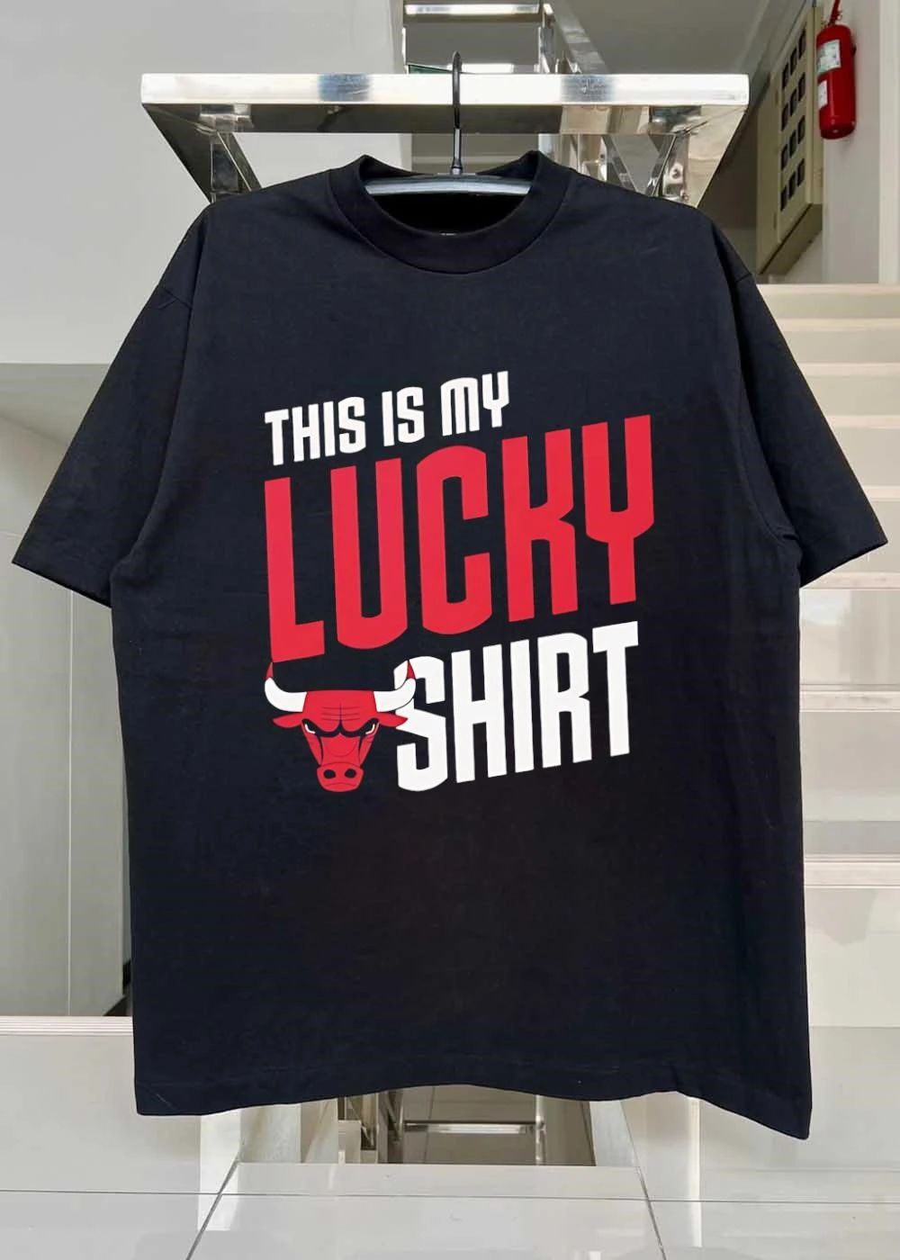 Chicago Bulls Fan Apparel This Is My Lucky Shirt Chicago Bulls T-Shirt
