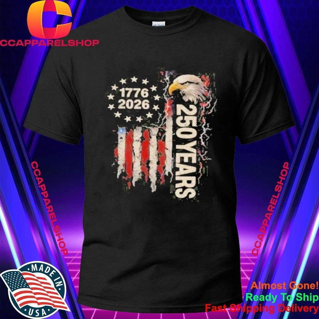 Bald Eagle USA 250 Anniversary Shirt