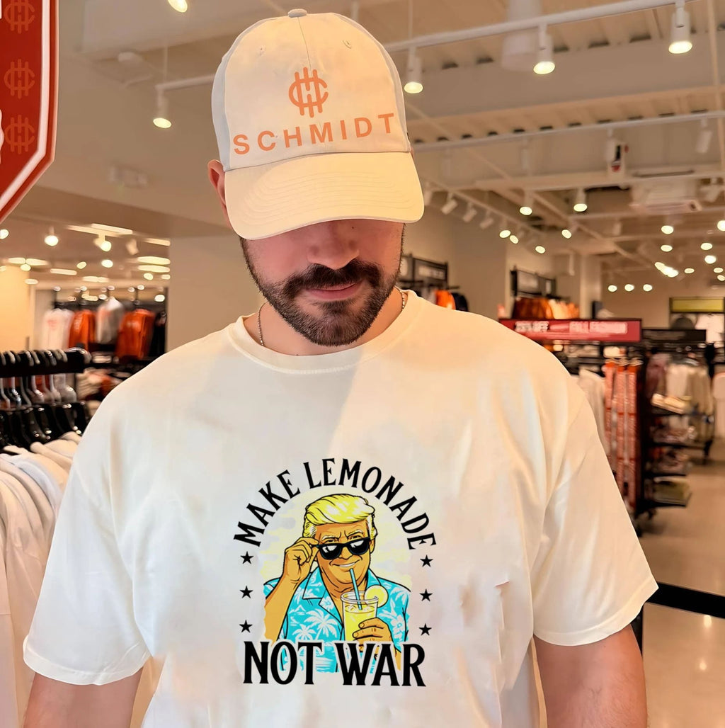 Donald Trump Make Lemonade Not War Political Humor shirt
