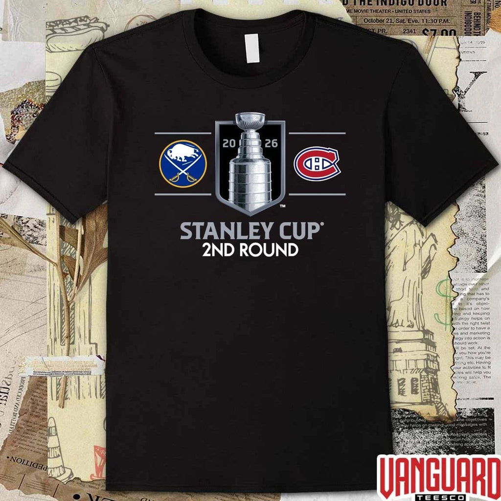 Buffalo Sabres vs Montreal Canadiens 2026 NHL Stanley Cup 2ND Round t-shirt