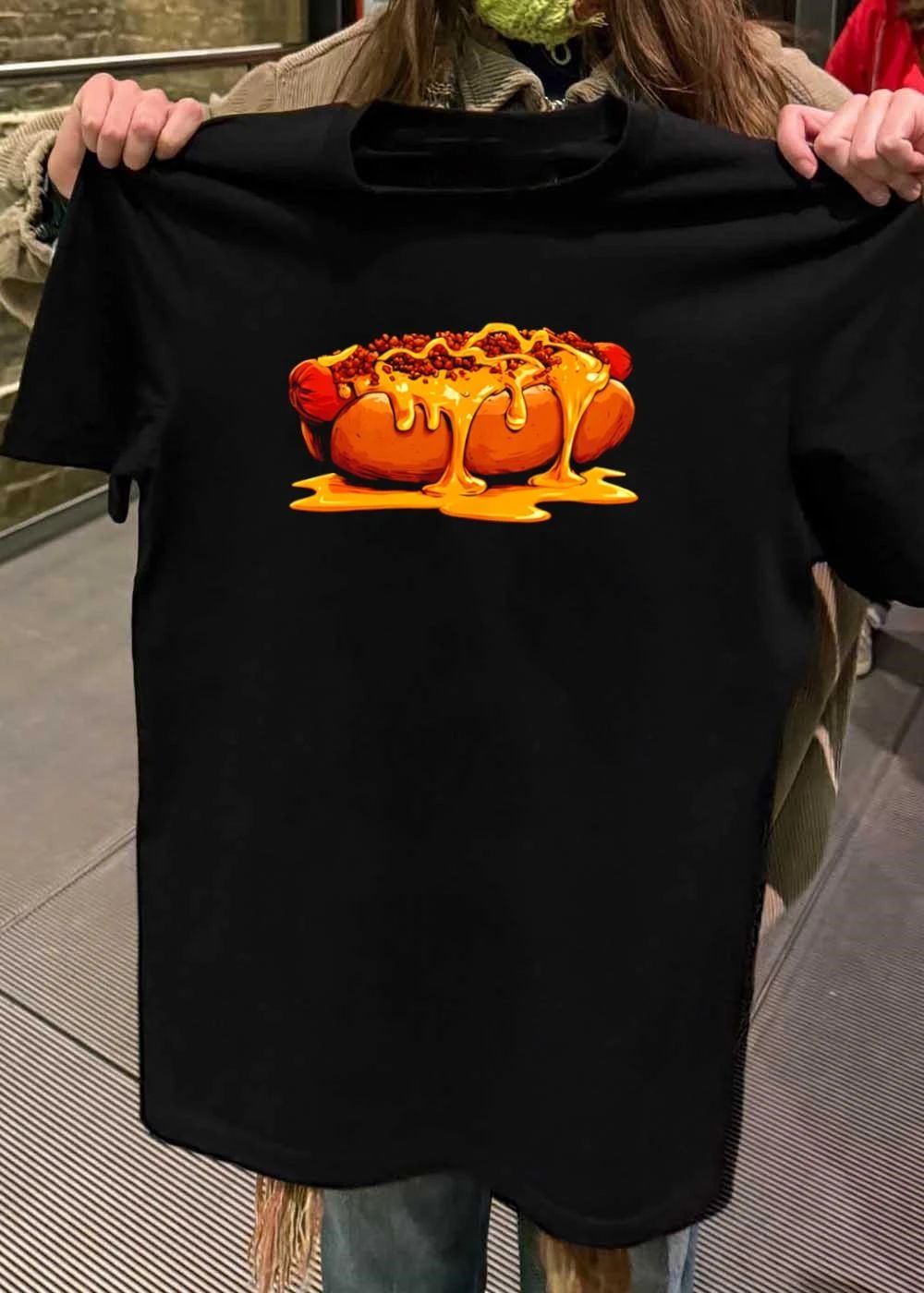 Cheesy Goodness Melted Hot Dog shirt