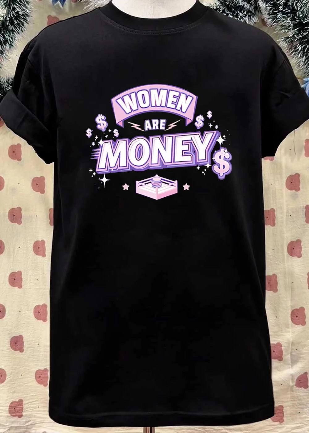Women Are Money Boxing Ring T-Shirt