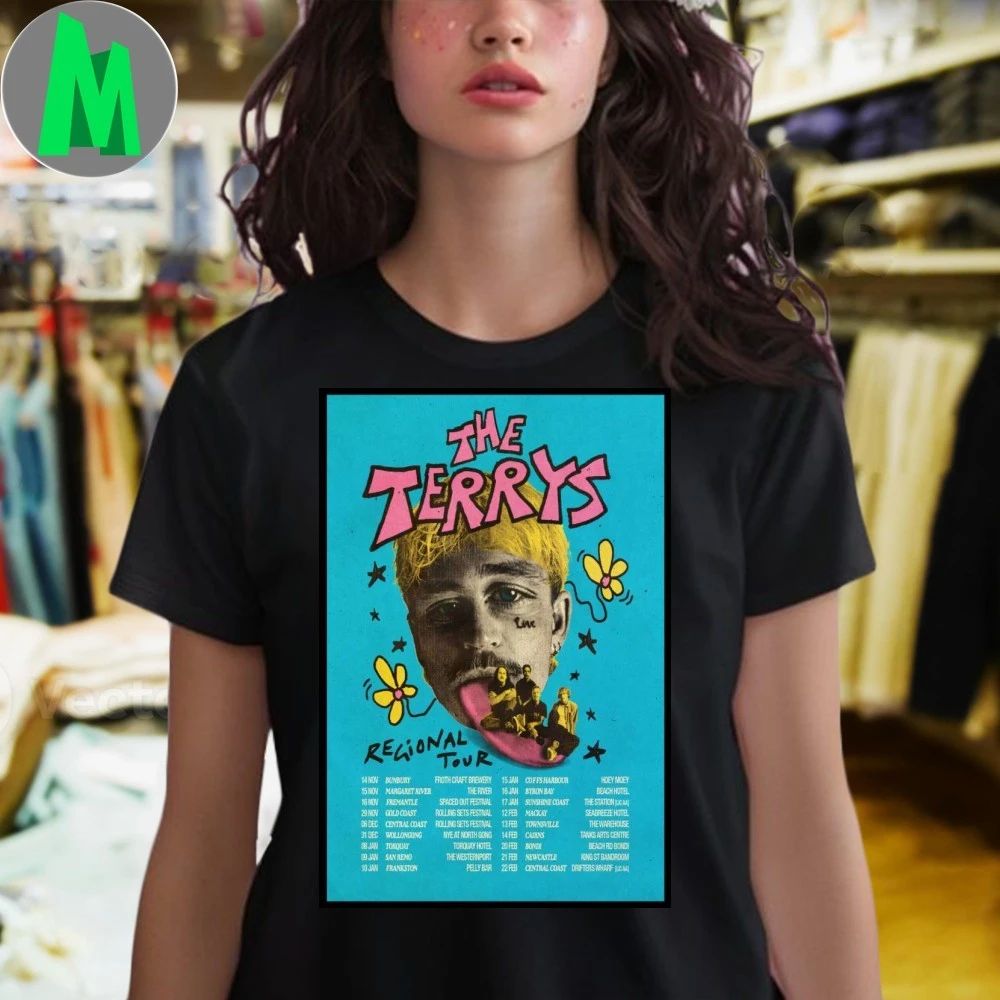 The Terrys Regional Tour 2025-2026 Poster Shirt