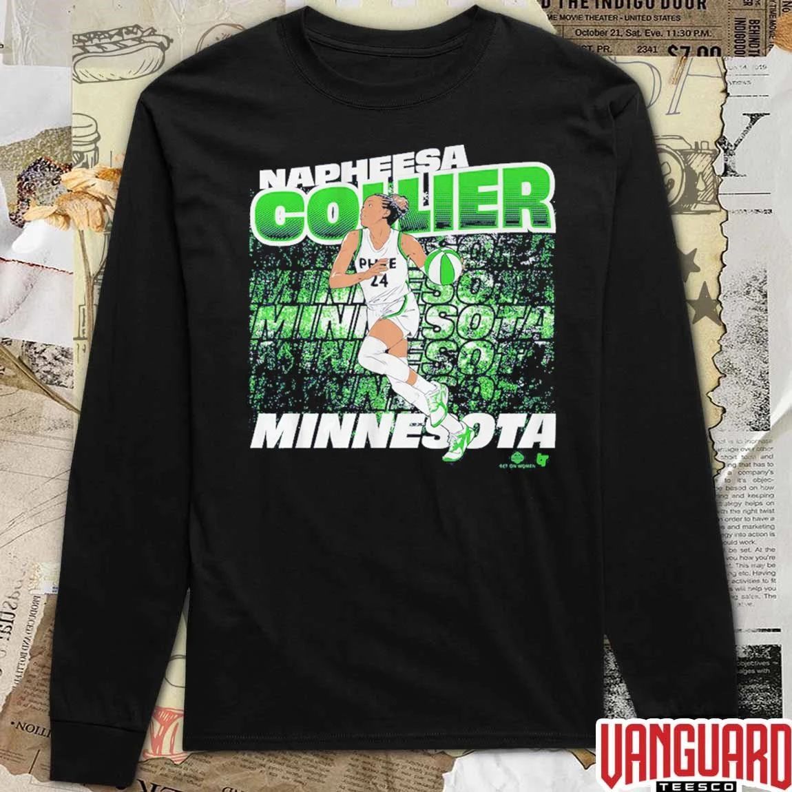 Napheesa Collier Street Ball Minnesota Lynx 2026 WNBA t-shirt