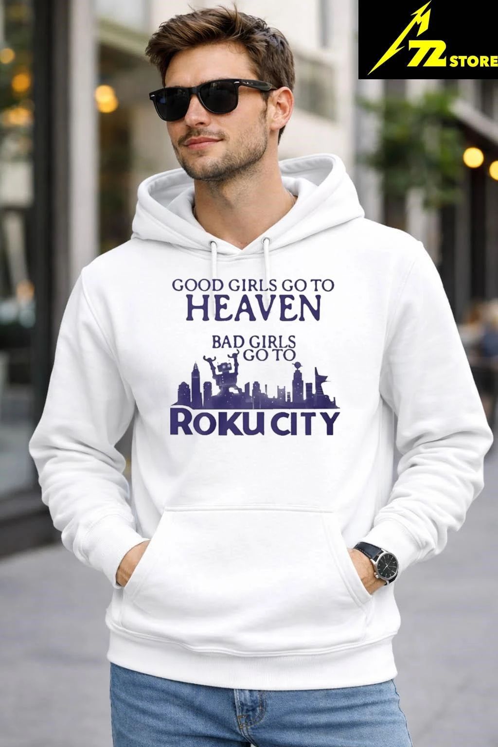 Good Girls Go To Heaven Bad Girls Go To Roku City Shirt