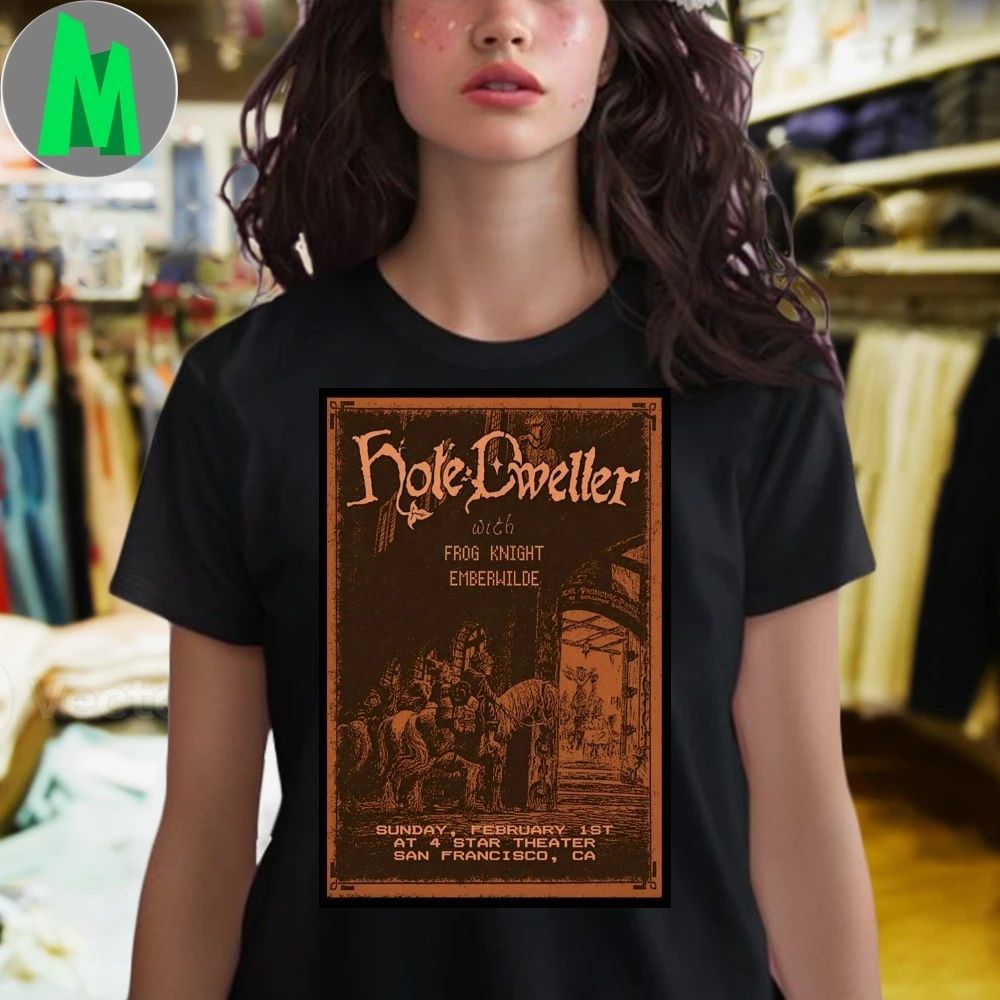 Original Hole Dweller San Francisco Event Feb 1 2026 Poster Shirt