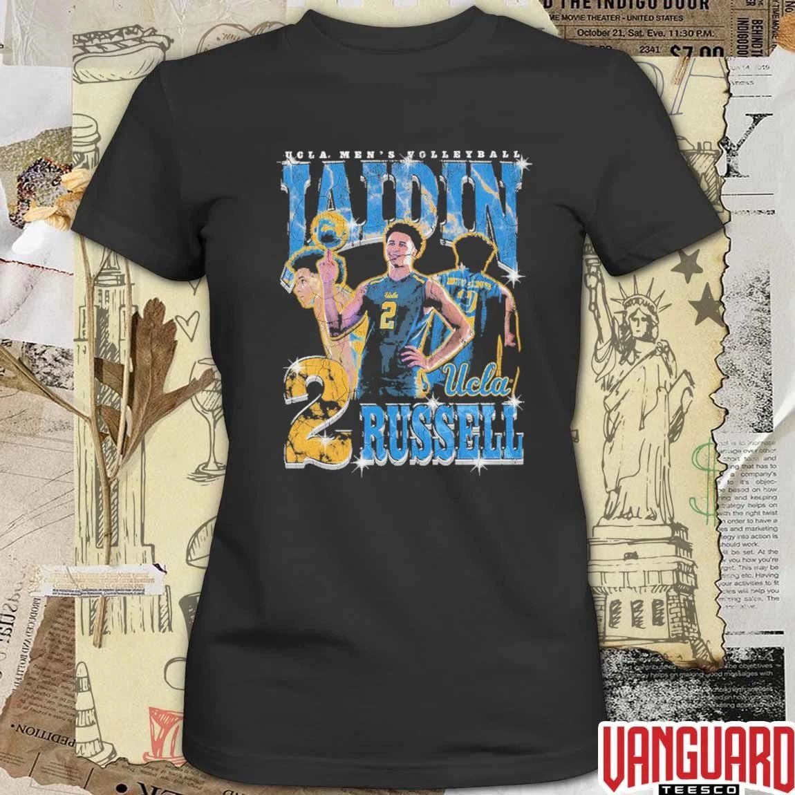 Jaidin Russell UCLA Bruins Pop Up Shop Now Volleyball 90’s graphic t-shirt