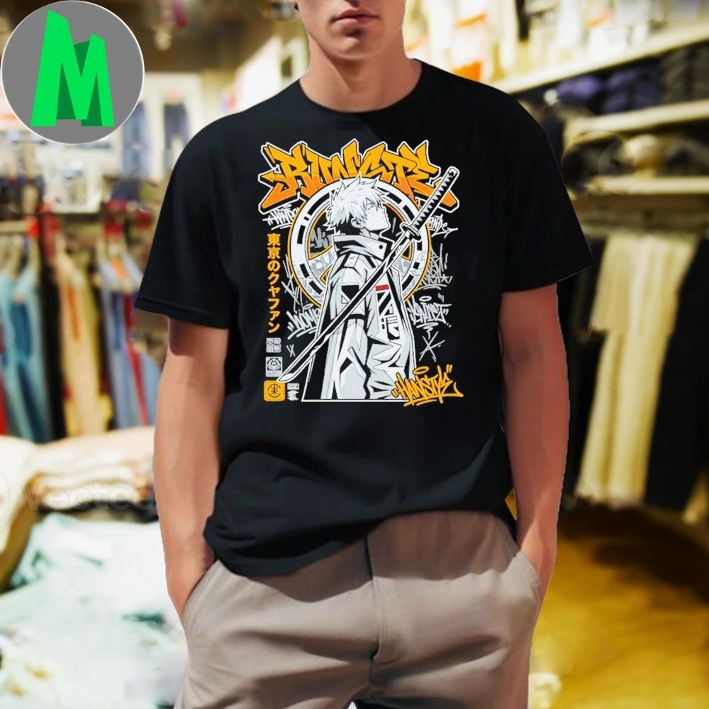 Tokyo Cyber Samurai Futuristic Shirt