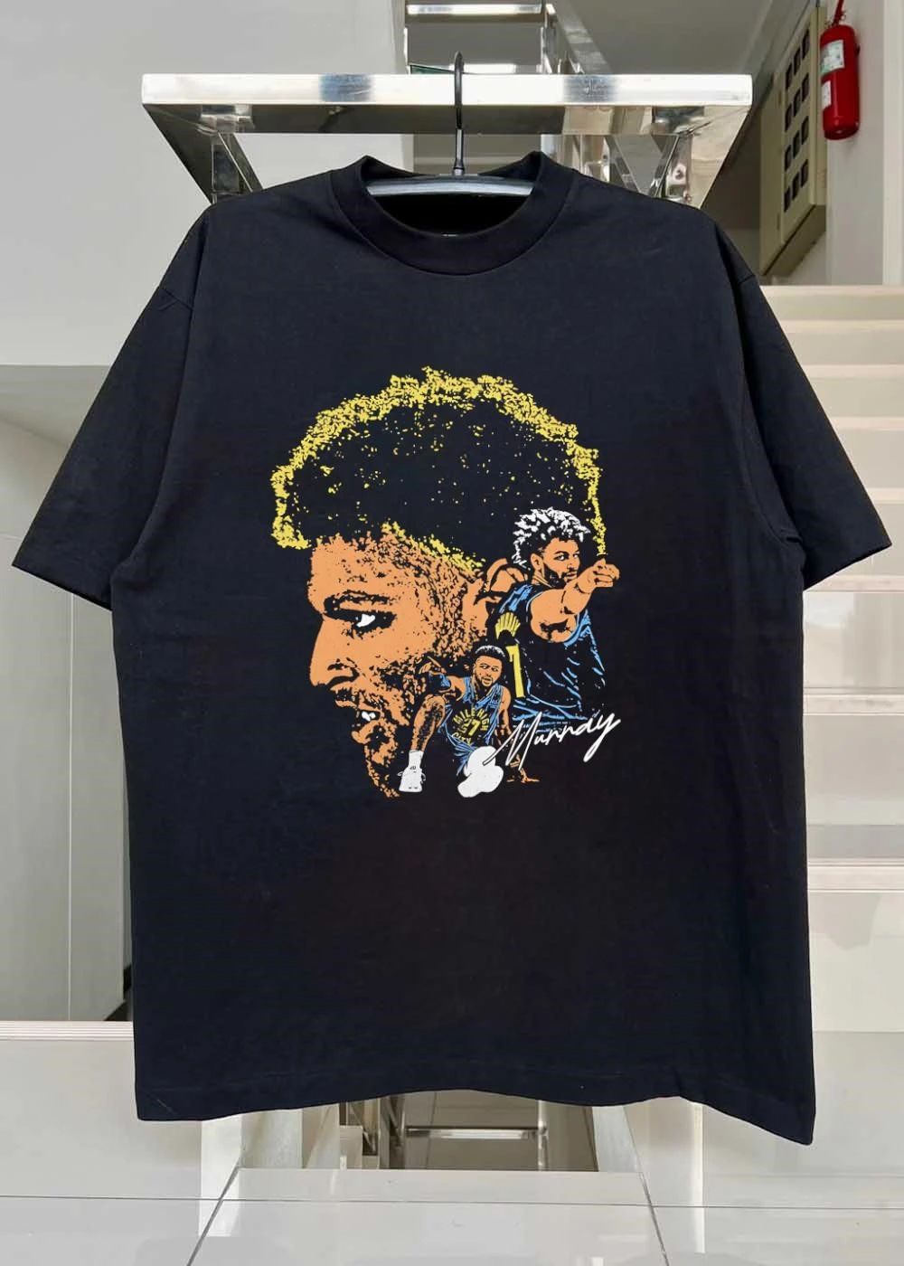 Murray Signature Portrait Denver Nuggets T-Shirt
