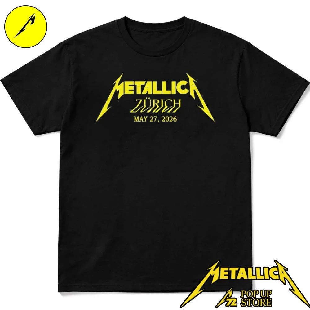 Metallica M72 Zurich Pop-Up Shop Shirt