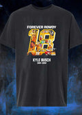 Kyle Busch Forever Rowdy #18 NASCAR M&M’s 2026 Tribute Shirt